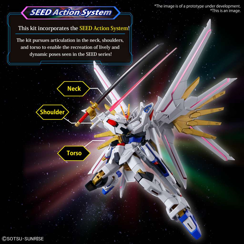 Hg Gundam Mighty Strike Freedom 1/144