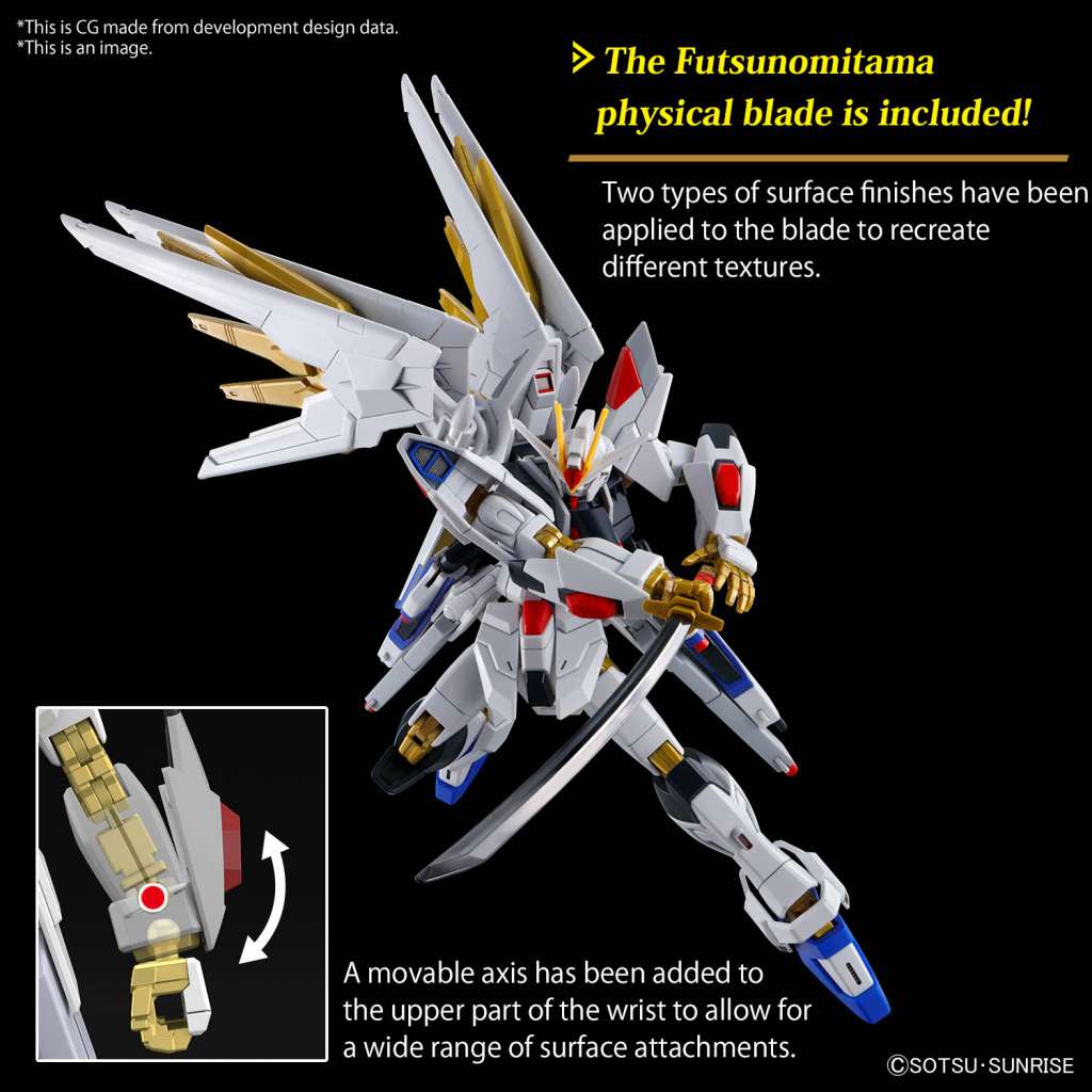 Hg Gundam Mighty Strike Freedom 1/144