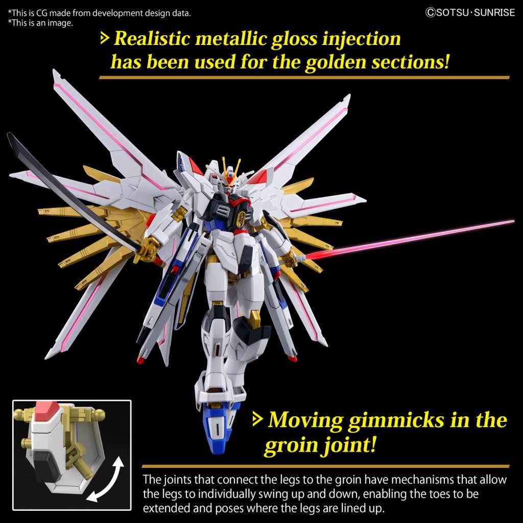 Hg Gundam Mighty Strike Freedom 1/144