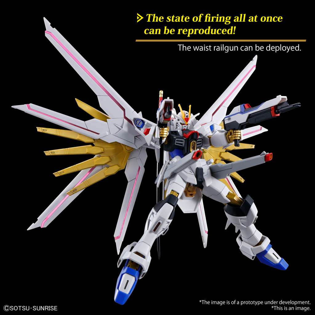 Hg Gundam Mighty Strike Freedom 1/144